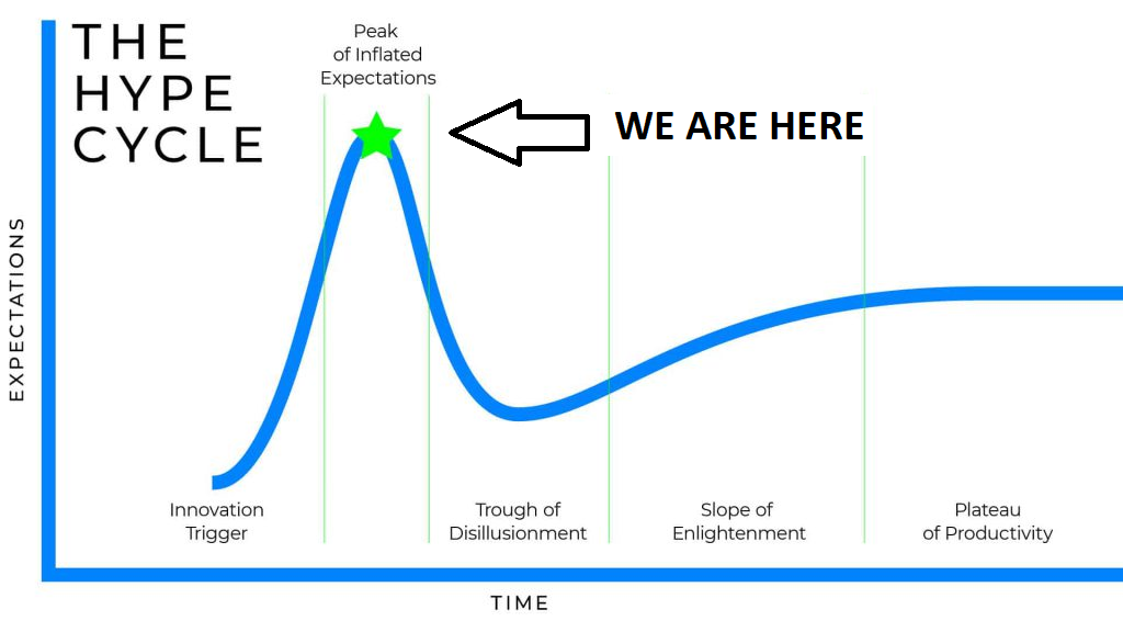 AI hype cycle