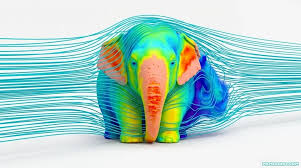 CFD streamline visualization